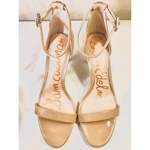 Sam Edelman Nude Strap Heel
